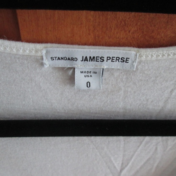 James Perse Long Sleeve T - Size 0 (XS) - Picture 3 of 3